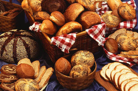 Un assortiment de pains