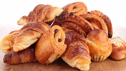 Un assortiment de viennoiseries