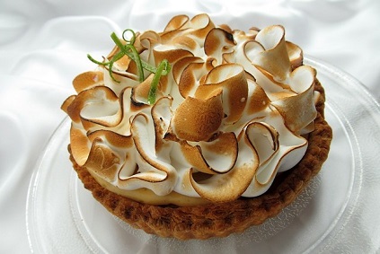 tarte au citron meringuée