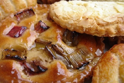 tartelette à la rhubarbe